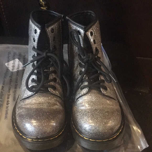 silver boots for girls